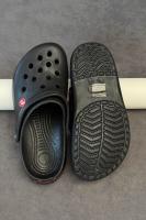 Крокси чоловічі уцінка, колір чорно-червоний, 248RCX315-20
