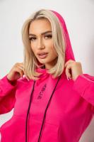 Спортивний костюм жіночий двонитка, колір рожевий, 214R1419-001