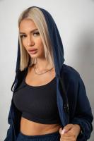 Спортивний костюм жіночий, колір темно-синій, 238R114-3