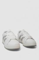 Кросівки жіночі шкіра, колір біло-сірий, 248RJH900-11
