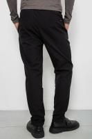 Штани чоловічі класичні однотонні, колір чорний, 157RU02-005